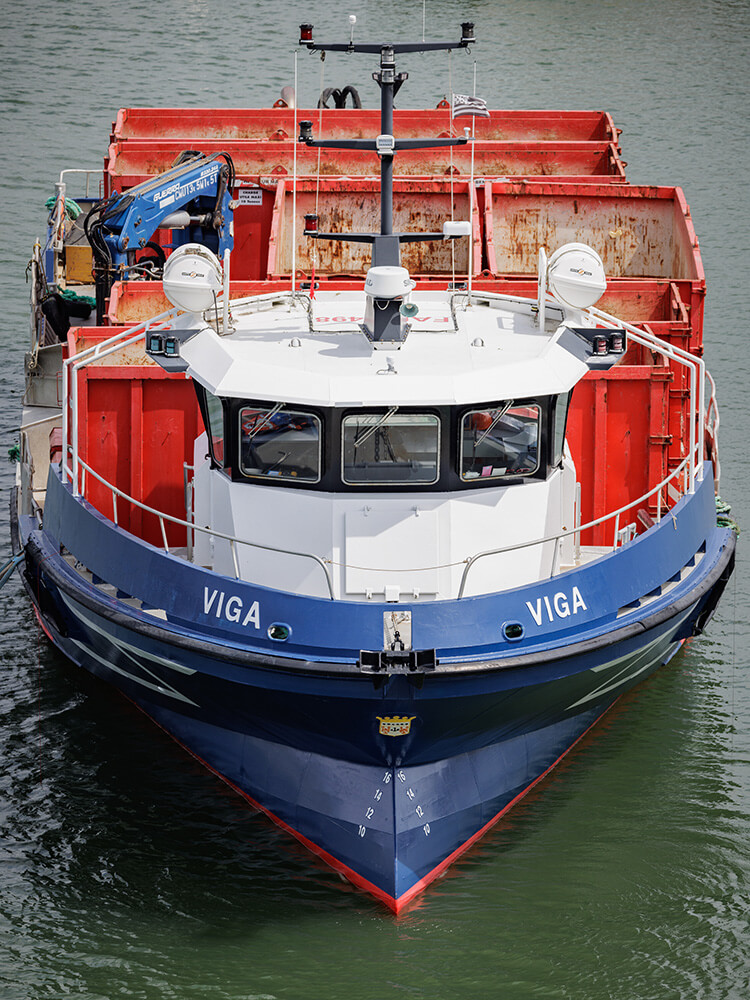 Le navire de transport maritime, le Viga de la flotte Seaway